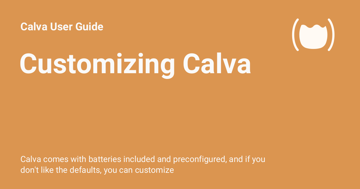 Customizing Calva - Calva User Guide